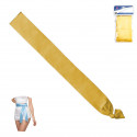 Bande lisse couleur or 200x9cm pour célébrations