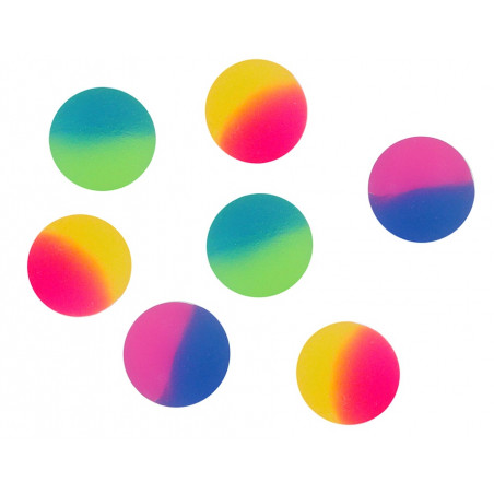 Balle rebondissante multicolore