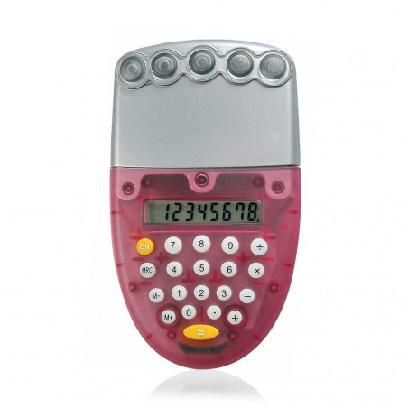 Calculatrice fonctionnant à l'eau personnalisée avec autocollant ovale des Avengers