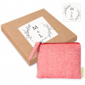 Sac en coton dans une boîte kraft personnalisée pour cadeaux