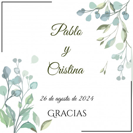 Baume à lèvres avec carte de rappel personnalisée dans un sac cadeau en coton recyclé