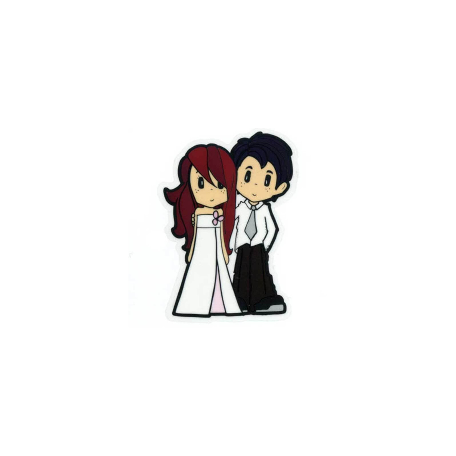 Autocollants de mariage pour les mariés