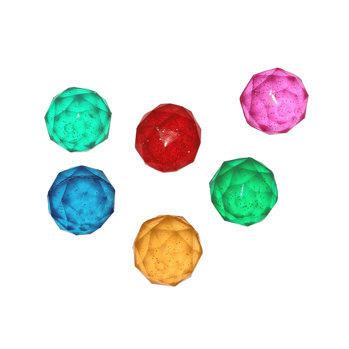 Balle sautillante avec paillettes