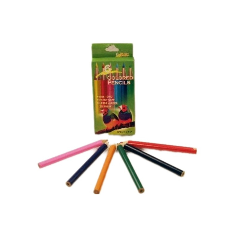 Crayons en bois de couleurs