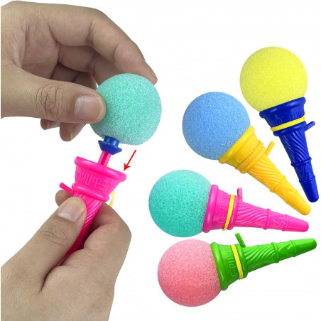 Lanceur de balles en forme de glace