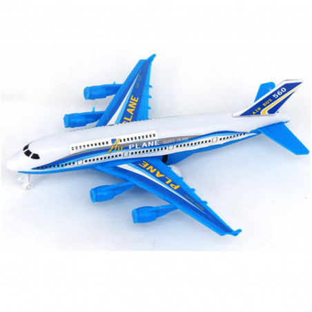 Avion de passagers en jouet