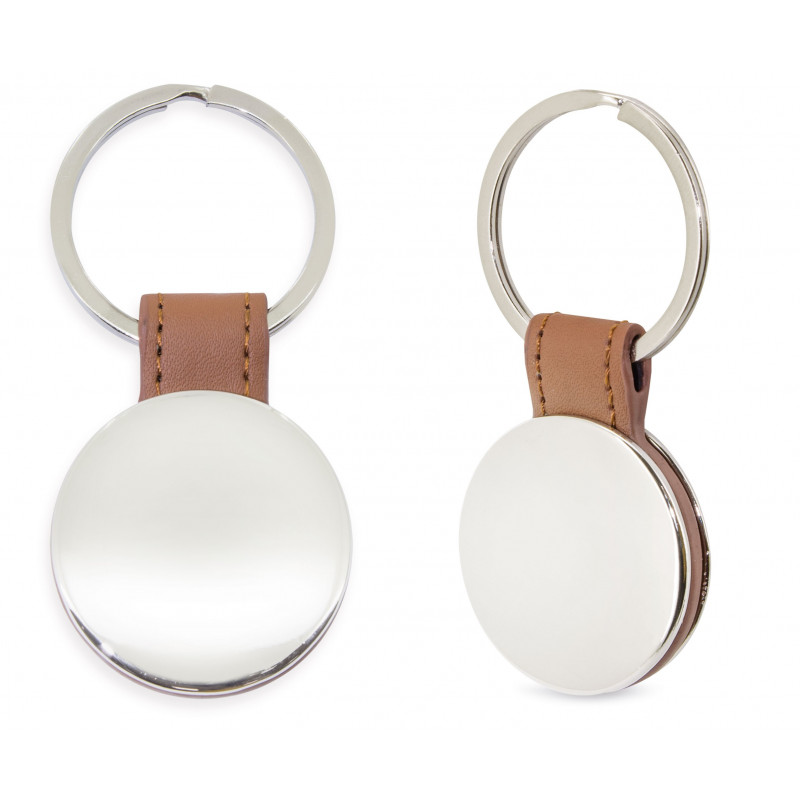 PATIKIL Plastique Pièce Support Porte-clés, Ronde Pièce Étui Avec Clé Bague Boucle Médaillon Porte Pour Pièces Bijoux, Argent