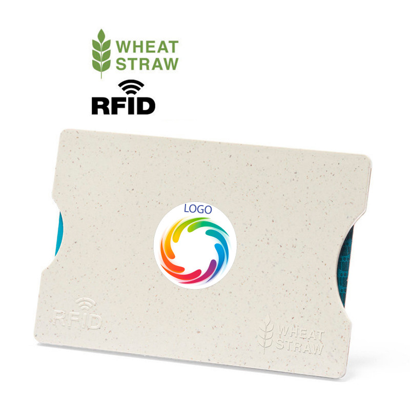 Porte-cartes avec technologie de sécurité RFID personnalisée avec logo pour les détails des entreprises