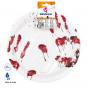 Plats terrifiants pour Halloween en pack de 6 pièces et 23 cm