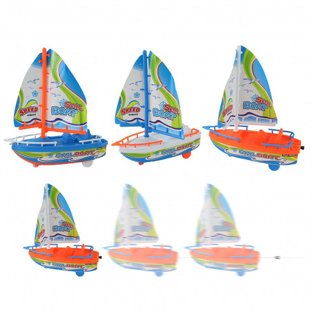 Bateau jouet avec corde