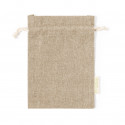 Baume à lèvres doré avec carte de remerciement dans un sac en tissu pour les cadeaux de mariage