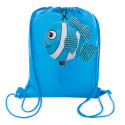 Sac à dos pliable en forme de poisson et livre pour enfants pour dessiner plus d'autocollants à offrir