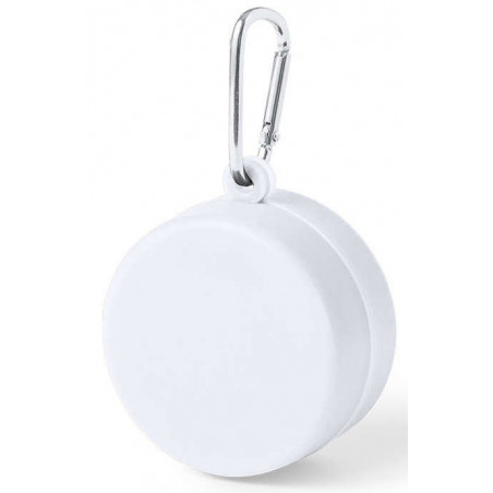 Gobelet pliable réutilisable avec autocollant de licorne et porte-clés