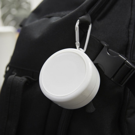 Gobelet pliable réutilisable avec autocollant de licorne et porte-clés