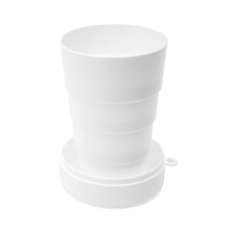 Vas en silicone réutilisable et pliable avec autocollant pour ami et porte-clés en ours à offrir