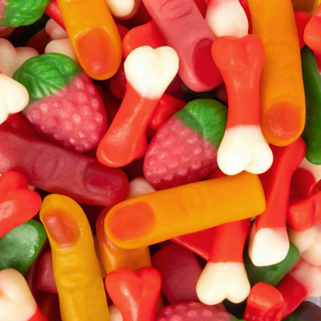 Sac de friandises personnalisé avec autocollant pour Halloween