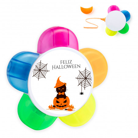 Marqueur de couleur Halloween avec adhésif personnalisé