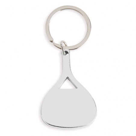 Porte-clés de padel fabriqué en aluminium