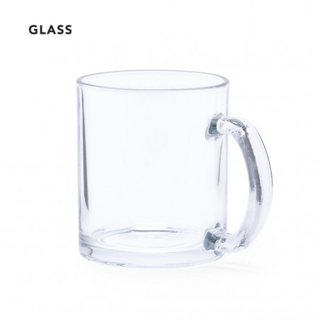 Tasse en verre de Noël avec autocollant personnalisable des rois mages pour des cadeaux