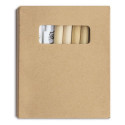 Coffret avec dessins et couleurs pour coloriage personnalisé avec un cornet de bonbons pour les détails
