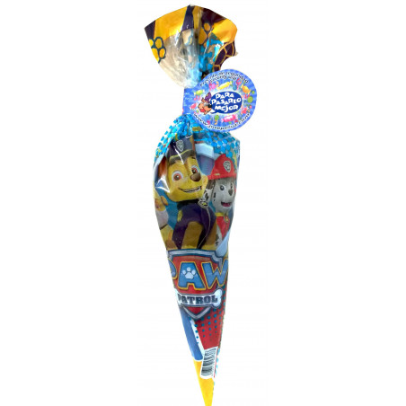 Coffret avec dessins et couleurs pour coloriage personnalisé avec un cornet de bonbons pour les détails