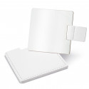 Miroir rectangulaire en acier inoxydable avec housse