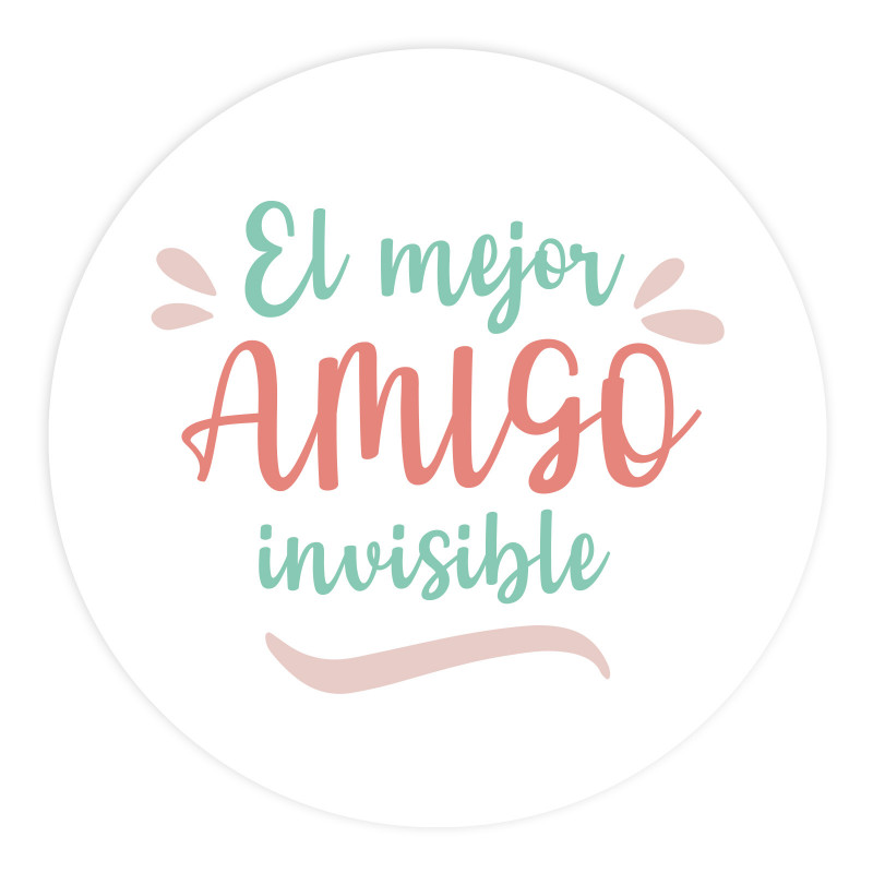 Adhésifs éditables 5 cm ronds adaptables pour personnaliser les détails des événements avec des polices en couleurs turquoise