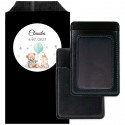 Porte-cartes enveloppe kraft personnalisé pour cadeaux de baptême