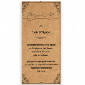 Invitation de mariage avec design à bords classiques personnalisable