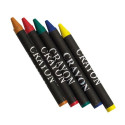 Mochila enfant pour peindre avec des crayons inclus et sucette personnalisée avec un autocollant de Noël