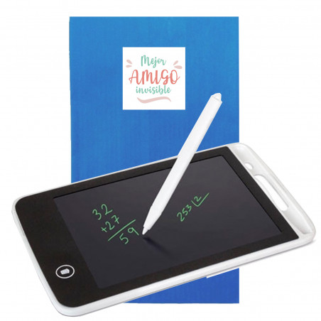 Tablette numérique magique avec aimant dans une enveloppe personnalisée pour les détails