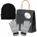 Gants pour homme et bonnet cadeau de Noël