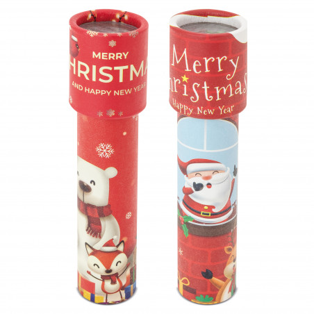 Pack de 4 kaléidoscopes de Noël à offrir