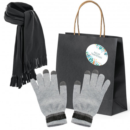Gants et écharpe pour homme à offrir à Noël
