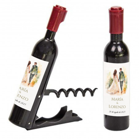 Ouvre-bouteille de vin pour les cadeaux d'homme lors des mariages