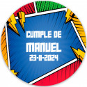 Puzzle en bois dans une boîte avec autocollant de bande dessinée de super-héros personnalisé pour les détails