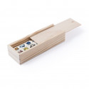 Domino pour enfants avec un design d\'animaux personnalisé avec un autocollant pour les baptêmes