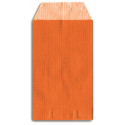 Yoyo en bois personnalisé avec autocollant de bébé dans une enveloppe orange personnalisée