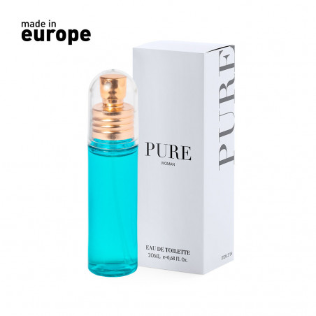 Parfum et boîte métallisée des rois mages dans une boîte de présentation avec un autocollant personnalisé pour un cadeau de Noël