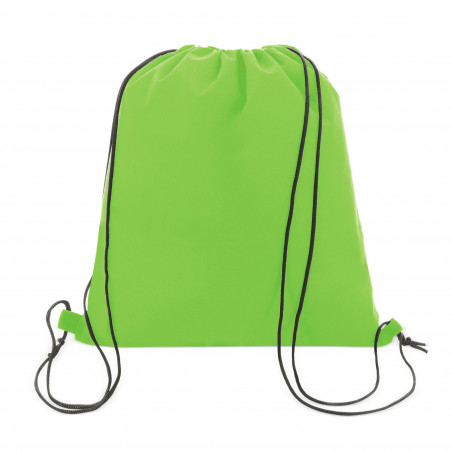 Sac à dos cadeau avec gourde dans un sac en kraft personnalisé