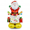 Ballon père Noël 118 cm pour décorer Noël