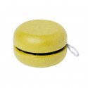 Yo-yo jaune éco avec autocollant personnalisable pour les détails