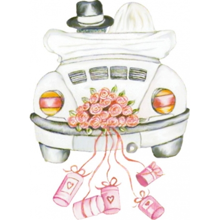 Autocollants pour voiture de mariage