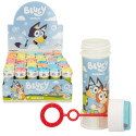 Pompero bluey en sac avec un sympathique autocollant d'anniversaire personnalisable pour les détails.
