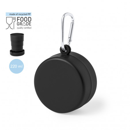 Vase pliable avec adhésif personnalisé à offrir