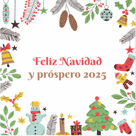Accessoires de papeterie avec autocollant de Noël personnalisable