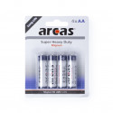 Blister de 4 piles 1,5V AA/R06