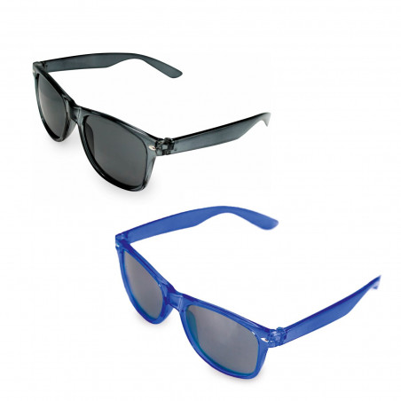 Lunettes avec monture transparente de couleurs au choix à offrir