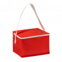 Glaciere portable pour 6 canettes : Détail pratique et coloré pour les invités