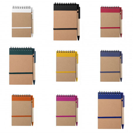 Stylo et bloc note cadeau